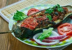 Aubergines farcies
